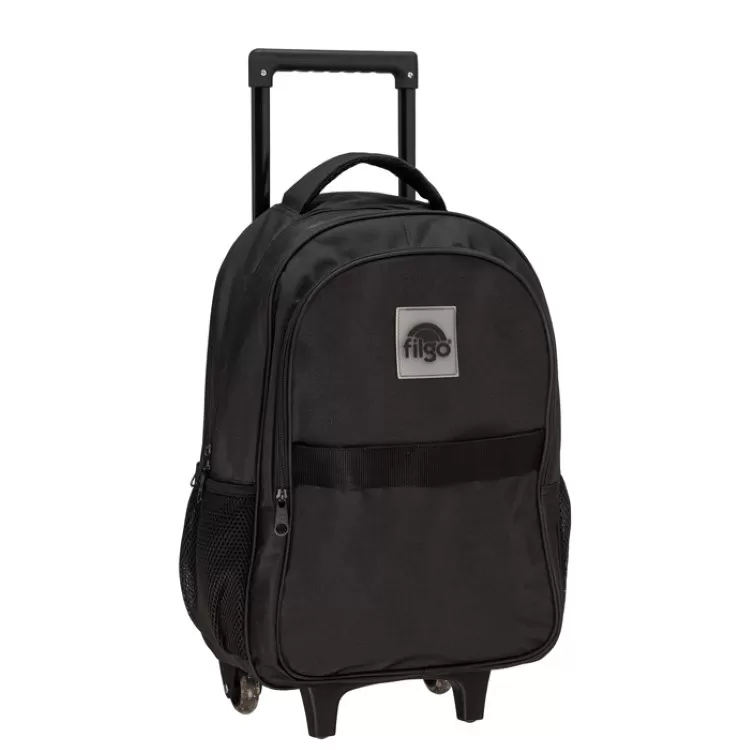 Mochila Escolar Filgo 2026 Starpak College 18" Negra con Carro Art.MO26-TSTCLG-001